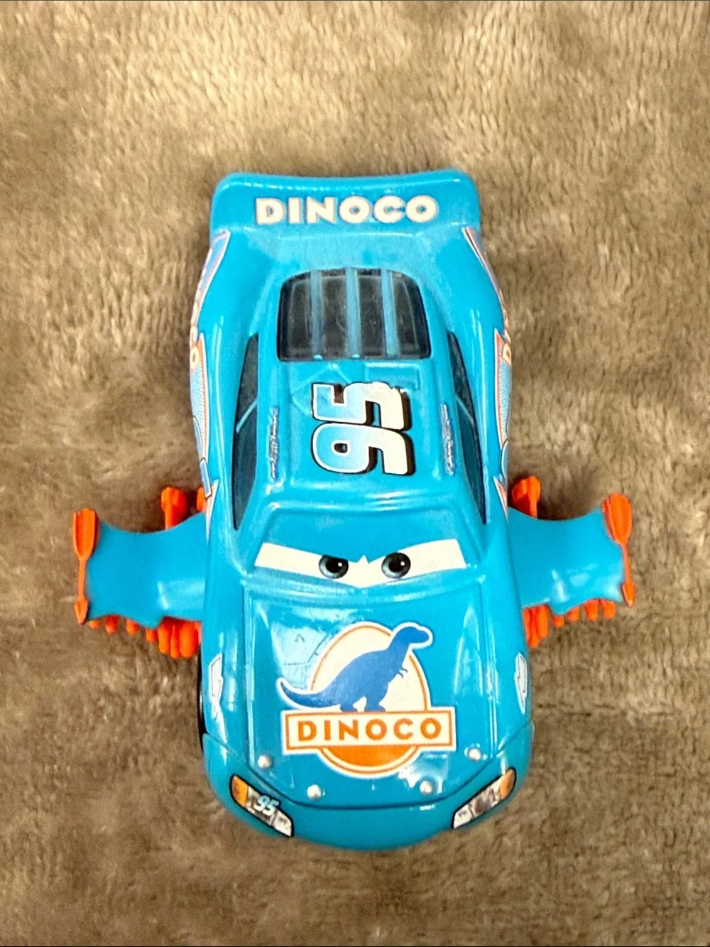 🏎️ RARE! Dinoco Wings Out McQueen Diecast Disney Cars